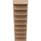Ekena Millwork 10"W x 20"D x 30"H Classic Landon Rough Cedar Woodgrain TimberThane Corbel, Primed Tan CORUR10X20X30LANRCPR - alternate 2